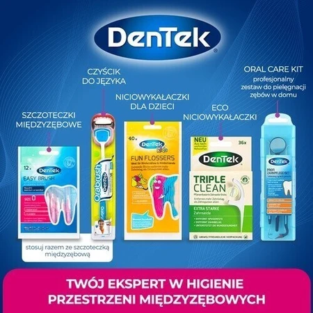 DENTEK Межзубные щетки Easy Brush размер 0, 12шт: цены и характеристики
