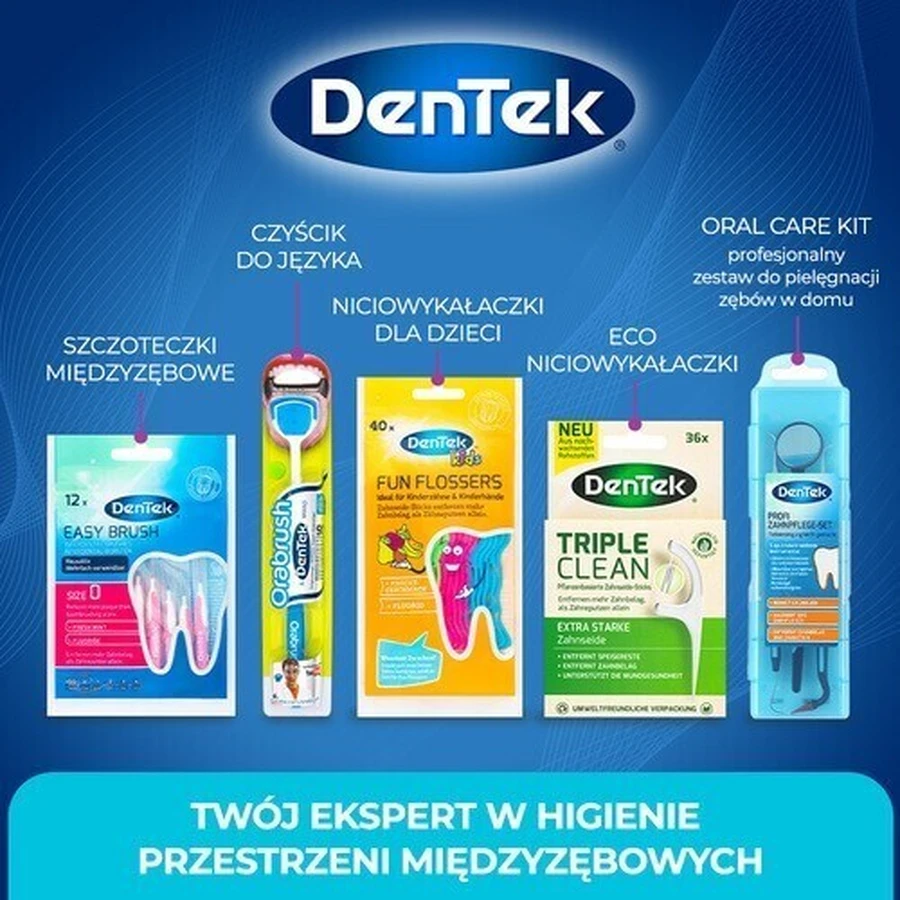 Зубная нить DENTEK Зубочистки Sensitive Clean, 40 шт.: цены и характеристики