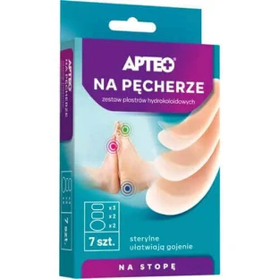 APTEO От мозолей Набор гидроколлоидных пластырей, 7шт