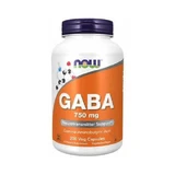NOW Gaba 750 мг, 200 капсул