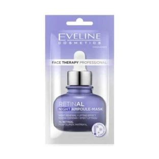 EVELINE Face Therapy Professional Retinal Night Facial Lifting Mask-ampoule, 8 мл