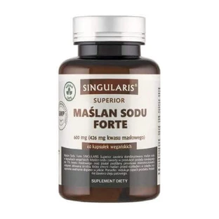 Singularis Superior Sodium Butyrate Forte, 60 веганских капсул