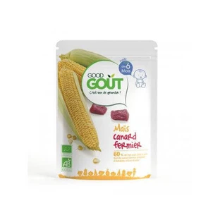 Good Gout БИО Кукуруза с утиным мясом, 190 г