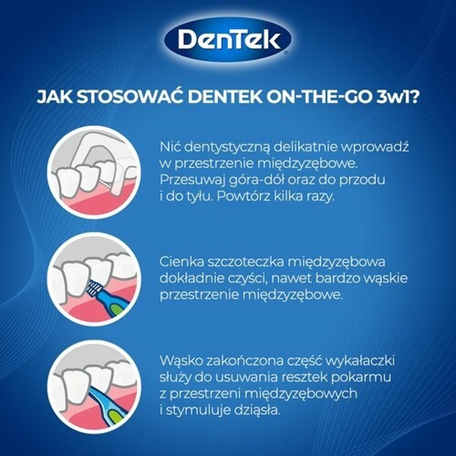 DENTEK Многофункциональное чистящее средство 3в1 On The Go, 12шт: цены и характеристики