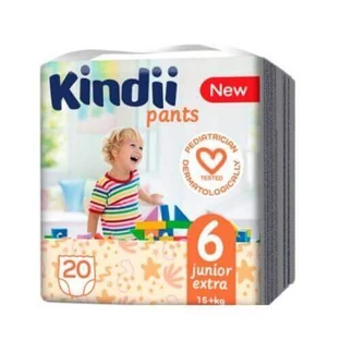 Підгузки Kindii Pants Junior Extra розмір 6, 15+ кг, 20 шт.