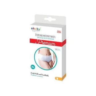 AKUKU Одноразовые послеродовые трусы Premium XL, 5 шт.