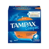 Тампоны Tampax Compak Super Plus с аппликатором, 16 шт.