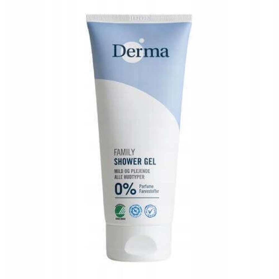 Гель для мытья тела DERMA FAMILY, 200 мл: цены и характеристики