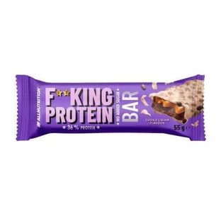 Allnutrition Fitking Delicious Protein Bar печиво зі смаком вершків, 55 г