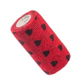 VITAMMY Autoband Еластичний еластичний бинт 10см х 450см Сердечка чорний