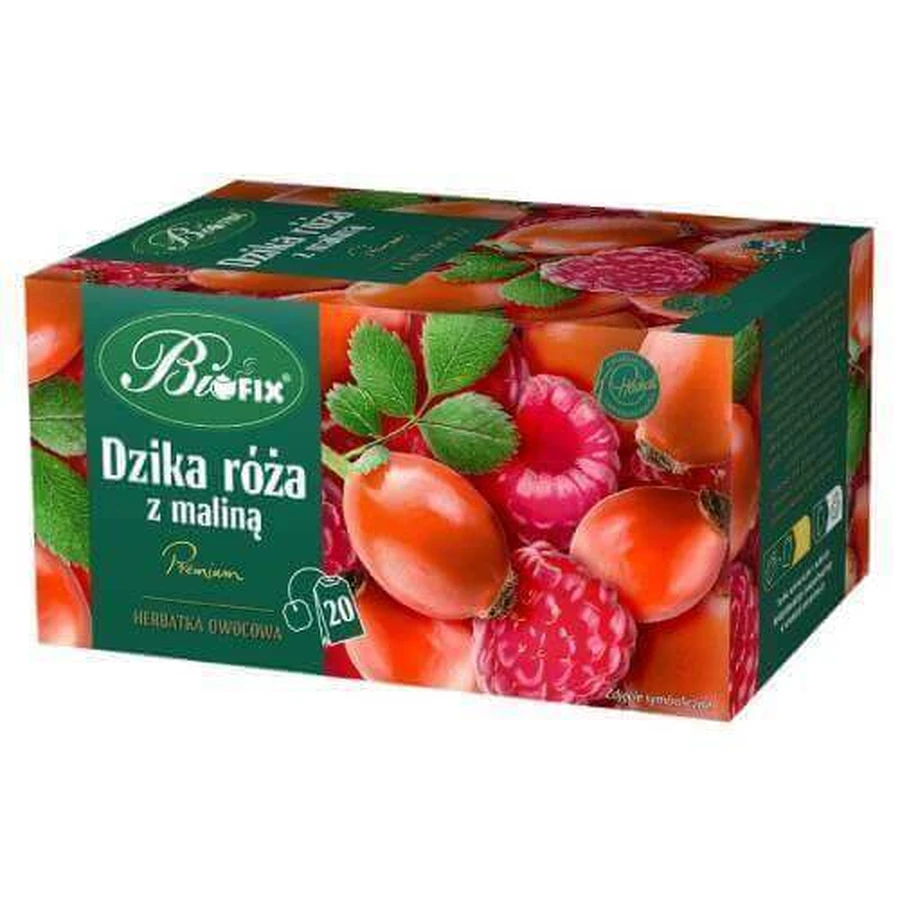 Фруктовий чай BiFix Wild Rose Малина з малиною, 20х2 г: ціни та характеристики