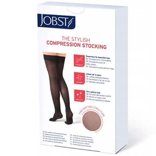 Довгі компресійні панчохи JOBST ULTRASHEER CCL2 натуральні, розмір 6 ZP