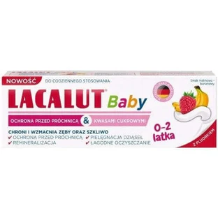 LACALUT Детская зубная паста для детей 0-2 лет, 55 мл