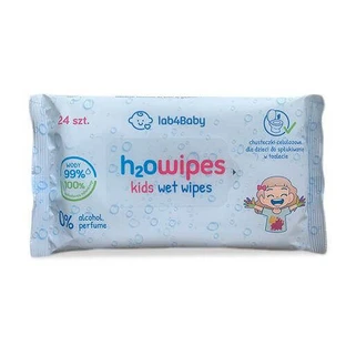Дитячі зволожуючі серветки Lab4Baby H2Owipes, 24 шт.