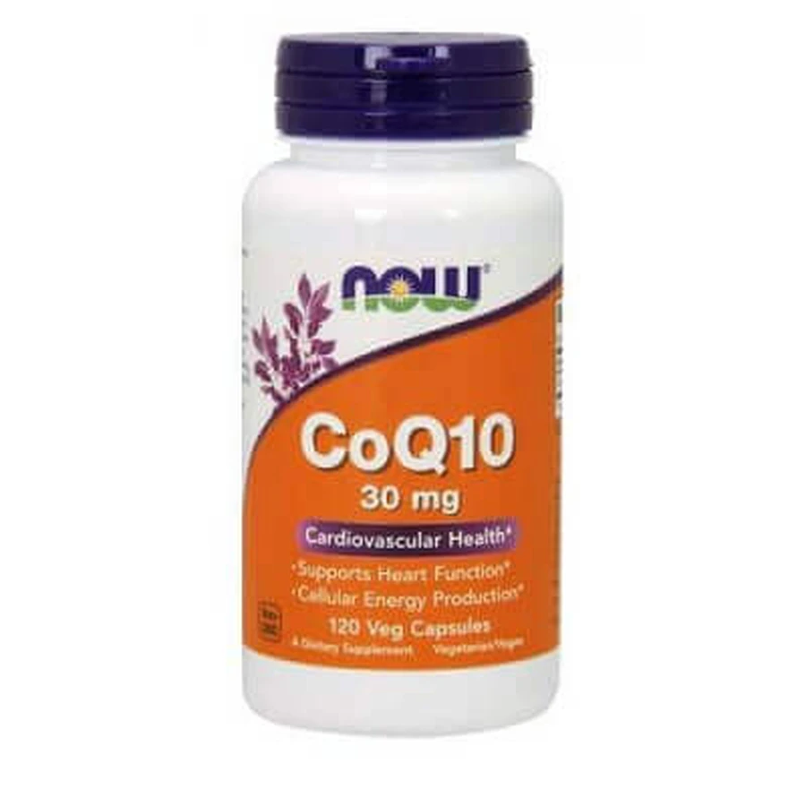 Now Foods Коэнзим Q10 30 мг, 120 капсул: цены и характеристики