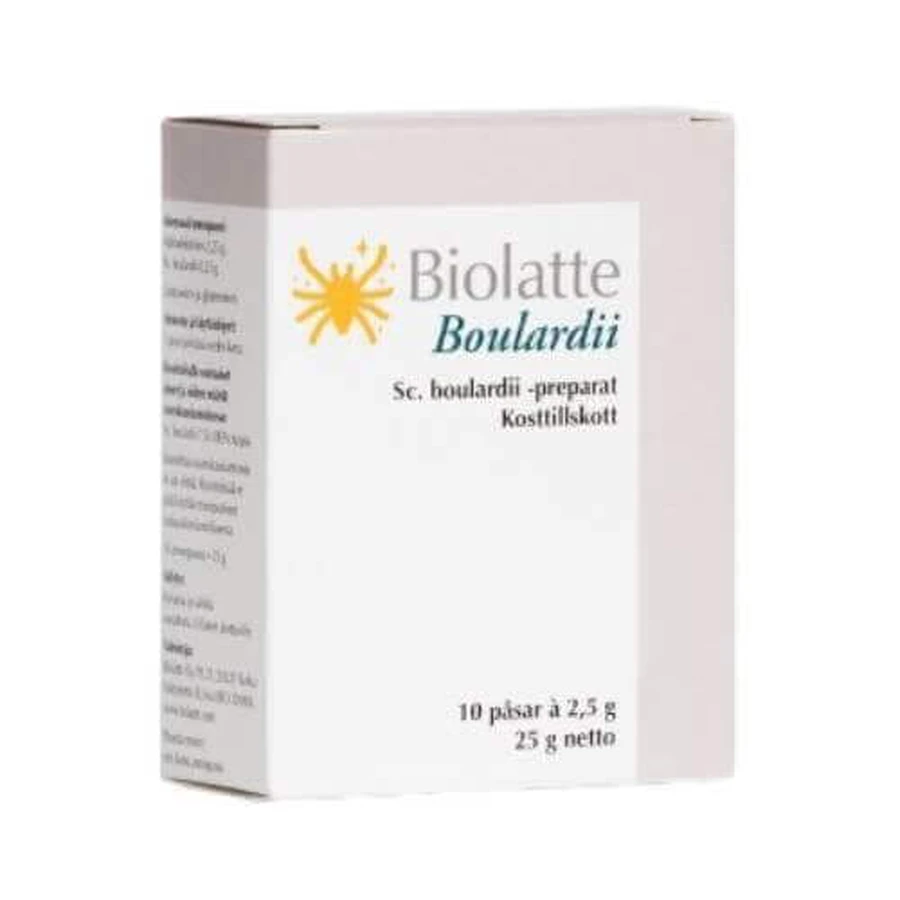 BIOLATTE Boulardii, 10 пакетиков: цены и характеристики
