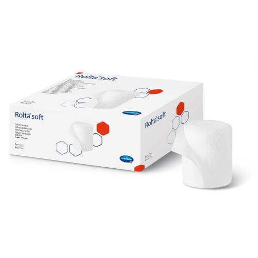 Бинт Hartmann ROLTA SOFT з вати 3м х 6см, 6шт: ціни та характеристики