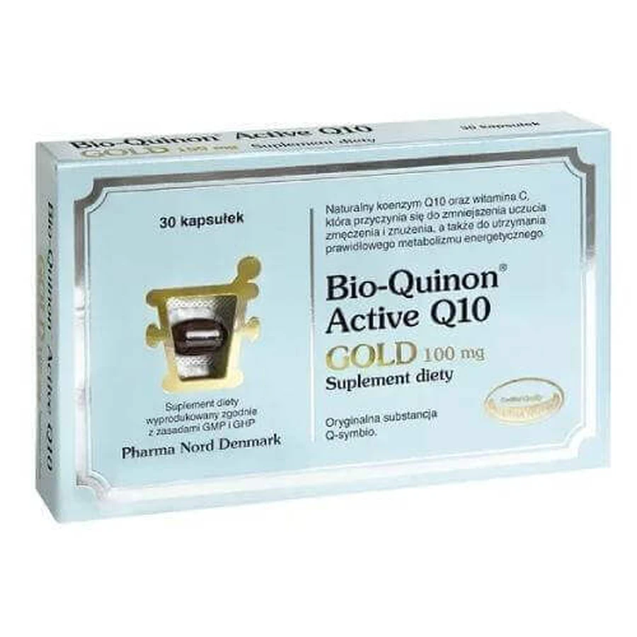 Pharma Nord Bio-Quinon Active Q10 Gold 100 мг, 30 капсул: цены и характеристики