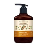 GREEN PHARMACY Жидкое мыло с маслом миндаля и арганы, 460 мл
