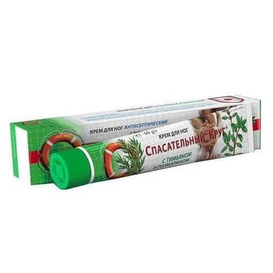 Rescue Deo антисептик для ніг з розмарином і чебрецем №61, 50 г: ціни та характеристики