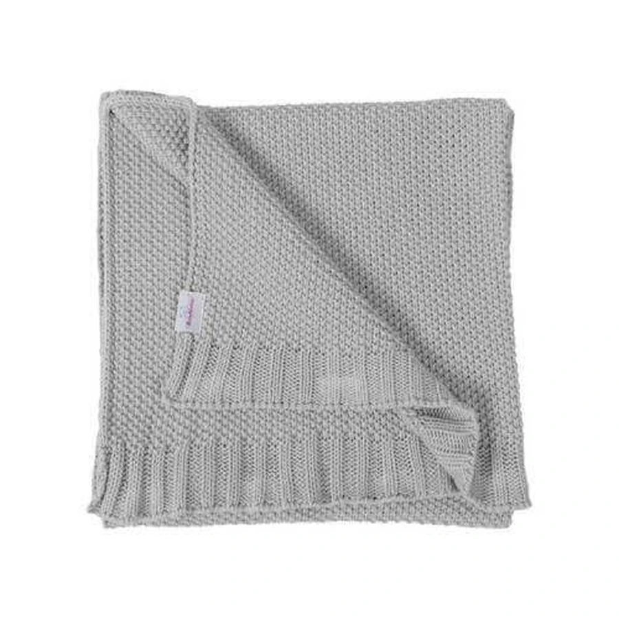 Хлопковое одеяло BabyMatex TULLY, серое (75x100 см): цены и характеристики