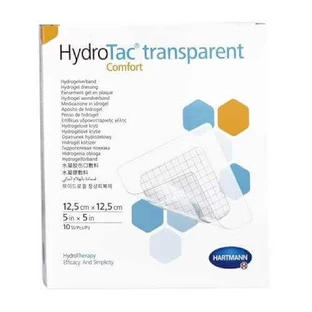 Прозора гелева пов'язка HydroTac Comfort, стерильна, 12,5x12,5 см, 10 шт.