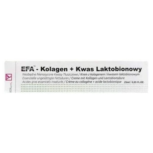 Нічний крем EFA Collagen + Lactobionic Acid з колагеном і лактобіоновою кислотою, 25 мл