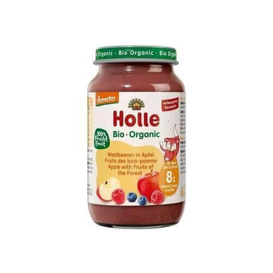 HOLLE Bio Baby Десерт Яблоко и лесные фрукты, 220 г: цены и характеристики
