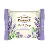 GREEN PHARMACY Мыло с лавандой и льняным маслом - 100 г.