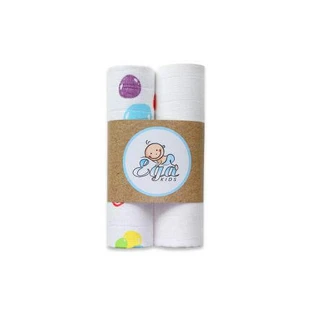 EGA KIDS Пеленка бамбуковая Дуэт Точки 70х80, 2шт