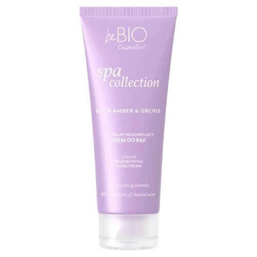 Be Bio Ewa Chodakowska SPA Collection Натуральний регенеруючий крем для рук Чорний бурштин та орхідея, 50 мл: ціни та характеристики