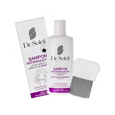 Шампунь для лечения вшей Dr. Soleil 200 мл + гребень + гребень промо-упаковка: цены и характеристики