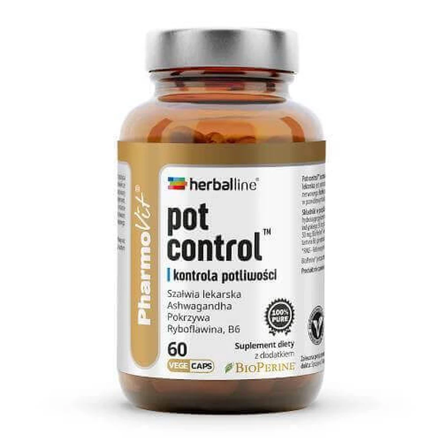 Pharmovit Pot control, 60 капсул: цены и характеристики
