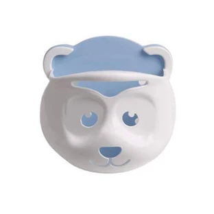 Органайзер для игрушек Maltex Panda белый/синий