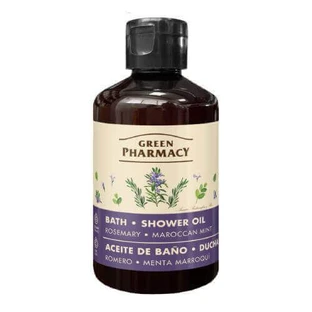 GREEN PHARMACY Олія для ванни та душу, розмарин та марокканська м'ята, 250 мл