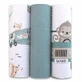 EGA KIDS Premium муслиновые пеленки 60х80см комплект №46 (8487), 3 шт.
