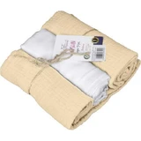 BabyMatex Муслиновые пеленки 70х80см Бежевые, 3шт