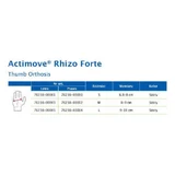 Бандаж для великого пальця Actimove Professional Line, розмір S (лівий), сірий, 1 шт.