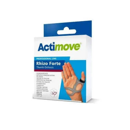 Бандаж для великого пальця Actimove Professional Line, розмір S (лівий), сірий, 1 шт.: ціни та характеристики