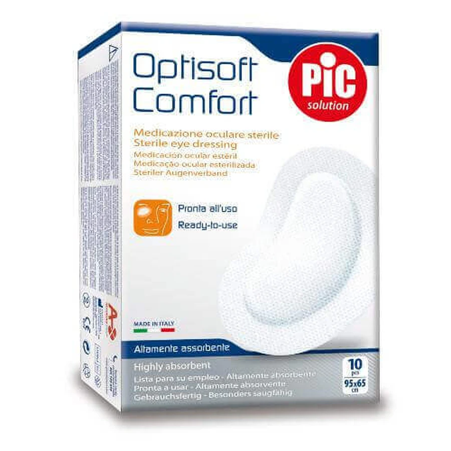 PIC Optisoft Comfort Eye Patches, 10шт: цены и характеристики