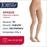 Компресійні колготки JOBST OPAQUE CCL1 карамель, розмір 6 ZP