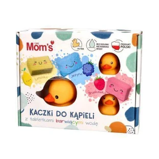 HENCZ TOYS Мамина забота уточки для купания с таблетками для раскрашивания воды