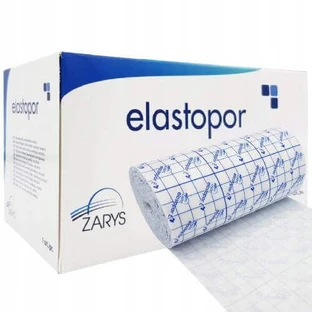Нетканая клейкая перевязочная лента ELASTOPOR 20см x 10м, 1шт