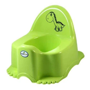 TEGA BABY Горщик з музичною шкатулкою ECO DINOZAUR яскраво-зелений, 1 шт.
