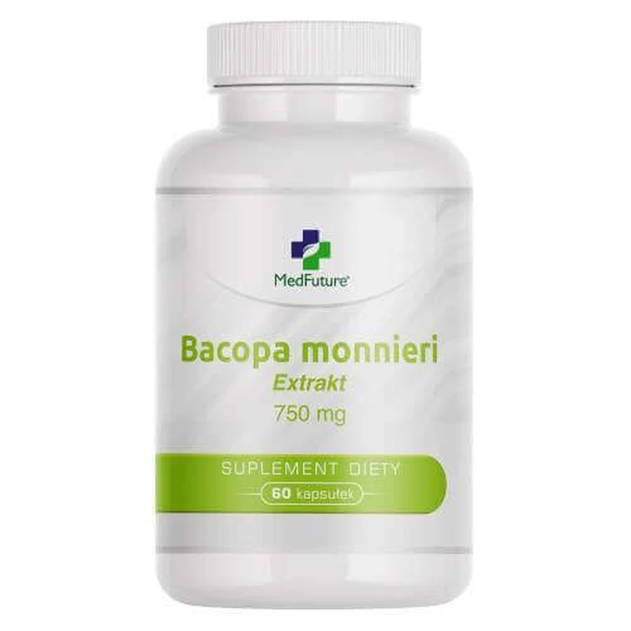 MedFuture Bacopa Monnieri, 60 капсул: цены и характеристики