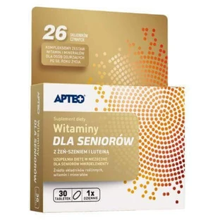 APTEO Витамины для пожилых людей, 30 таблеток