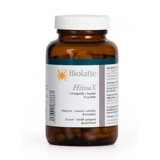 BIOLATTE Hiivax, 110 капсул