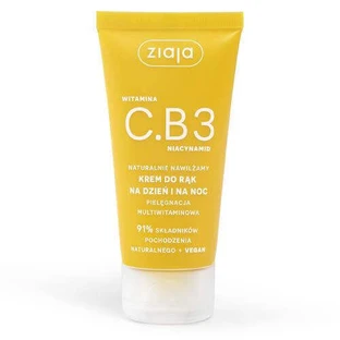 Крем для рук Ziaja Vitamin C.B3 Niacinamide Day & Night Hand Cream, 50 мл.