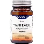 Quest Vitamin E Вітамін для шкіри та антиоксидантної дії 400iu 268мг 30 капс.: ціни та характеристики