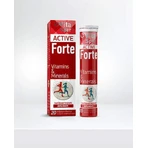 Vitasper Active Forte Multivitamin Мультивітамінні вітаміни та мінерали для енергії Tutti Frutti 20 таб. еф.: ціни та характеристики